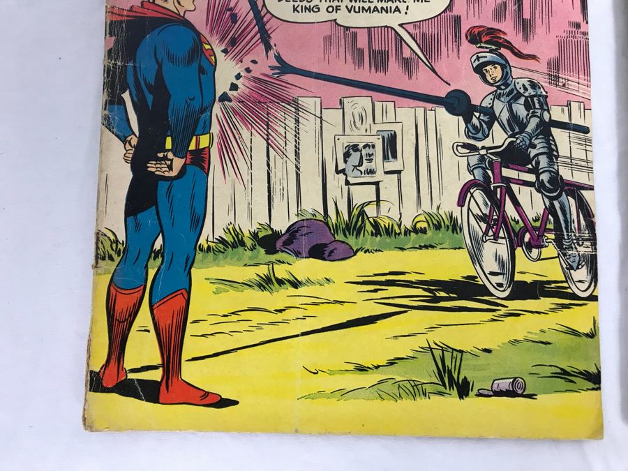 Vintage 1957 Action Comics Superman #231, Adventure Comics #255 (1958) And #372 (1968) Comic Books [Photo 6]