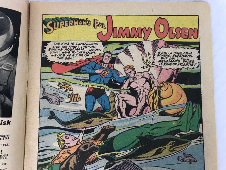 Vintage DC Superman's Pal Jimmy Olsen #24 (1957) And #115 (1968) Comic Books [Photo 12]