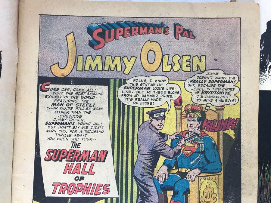 Vintage DC Superman's Pal Jimmy Olsen #24 (1957) And #115 (1968) Comic Books [Photo 9]
