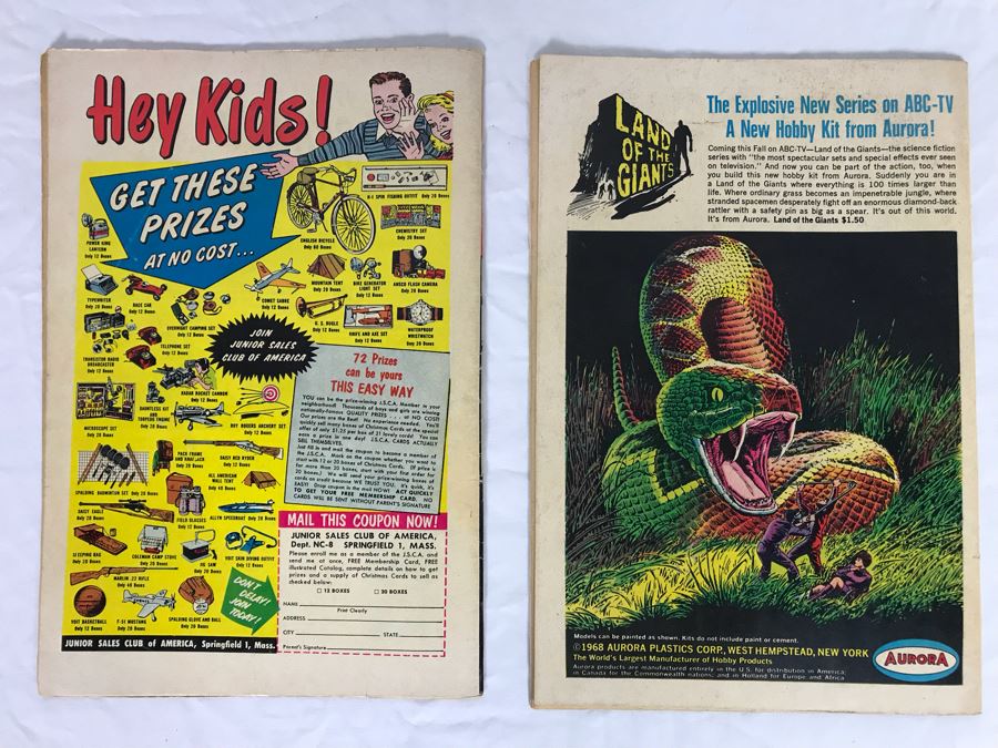 Vintage DC Superman's Pal Jimmy Olsen #24 (1957) And #115 (1968) Comic Books [Photo 7]