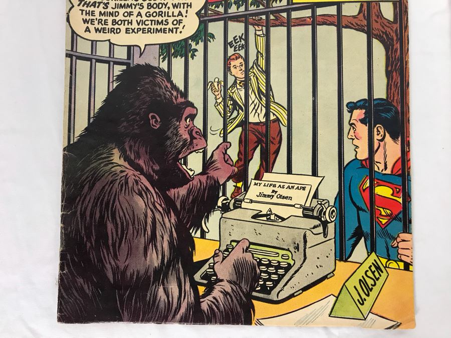 Vintage DC Superman's Pal Jimmy Olsen #24 (1957) And #115 (1968) Comic Books [Photo 4]