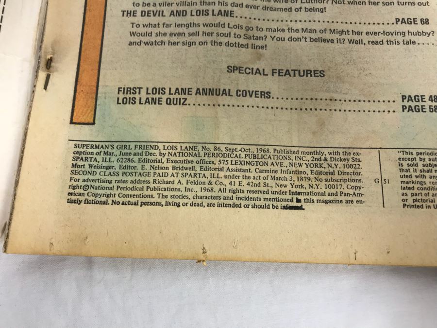 Lois Lane All-Wedding Issue #86, The Outlaw Kid #19, DC World's Finest Comics #254 Comic Books [Photo 12]