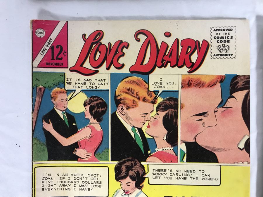 Vintage 12 Cent DC Comics And Charlton Comics Romance Comic Books Falling In Love, Career Girl Romances, Dobie Gillis, Love Diary, Bat Lash, Secrets Of Young Brides [Photo 9]