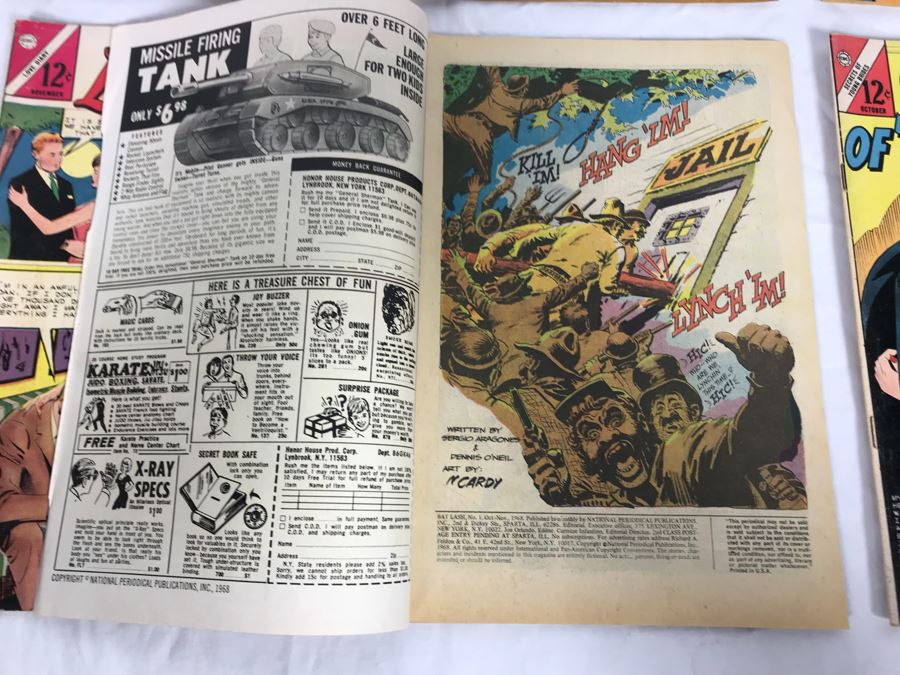 Vintage 12 Cent DC Comics And Charlton Comics Romance Comic Books Falling In Love, Career Girl Romances, Dobie Gillis, Love Diary, Bat Lash, Secrets Of Young Brides [Photo 14]
