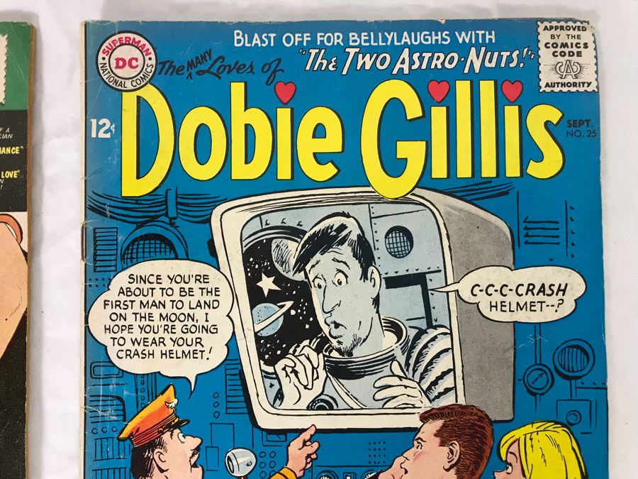 Vintage 12 Cent DC Comics And Charlton Comics Romance Comic Books Falling In Love, Career Girl Romances, Dobie Gillis, Love Diary, Bat Lash, Secrets Of Young Brides [Photo 7]