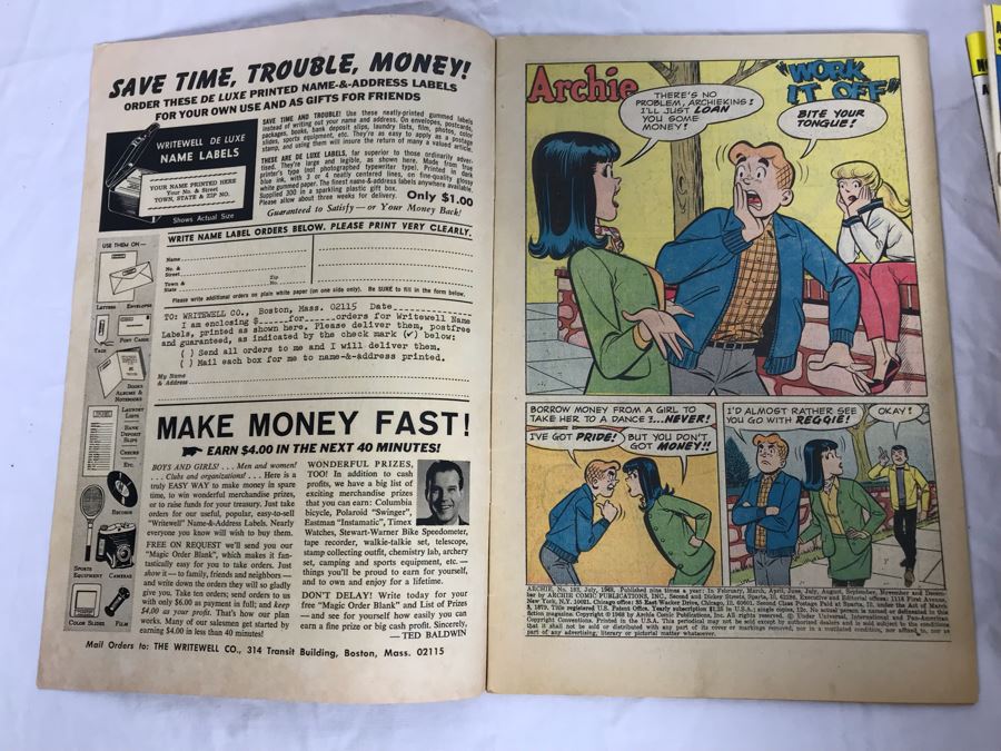 (9) Vintage Comics Books PEP, Archie's Pals N Gals, Jughead, Betty And Veronica, Archie And More [Photo 20]