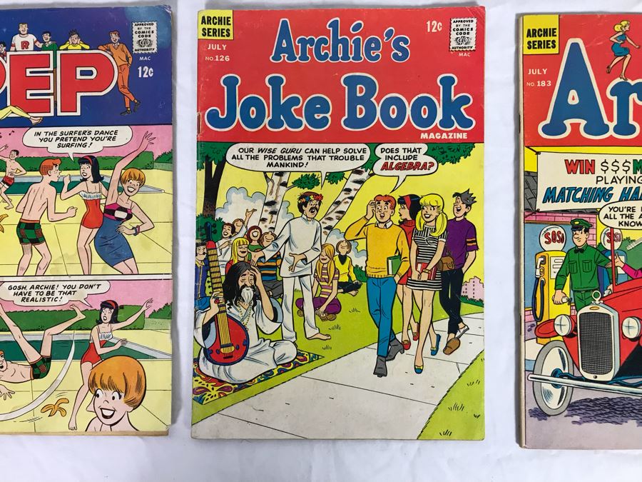 (9) Vintage Comics Books PEP, Archie's Pals N Gals, Jughead, Betty And Veronica, Archie And More [Photo 11]