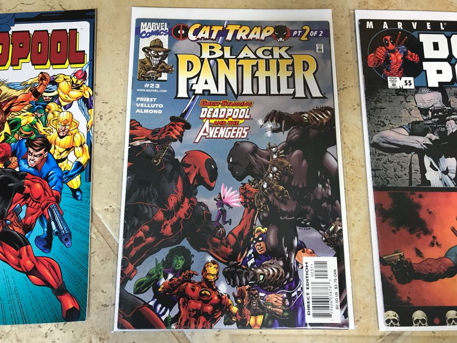 (5) Marvel Comics Deadpool Comic Books [Photo 3]