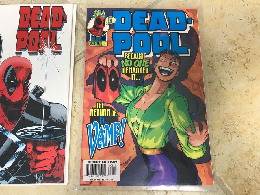 (5) Marvel Comics Deadpool Comic Books [Photo 6]