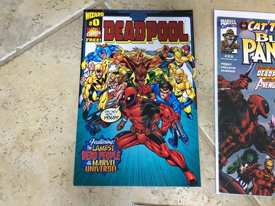 (5) Marvel Comics Deadpool Comic Books [Photo 2]