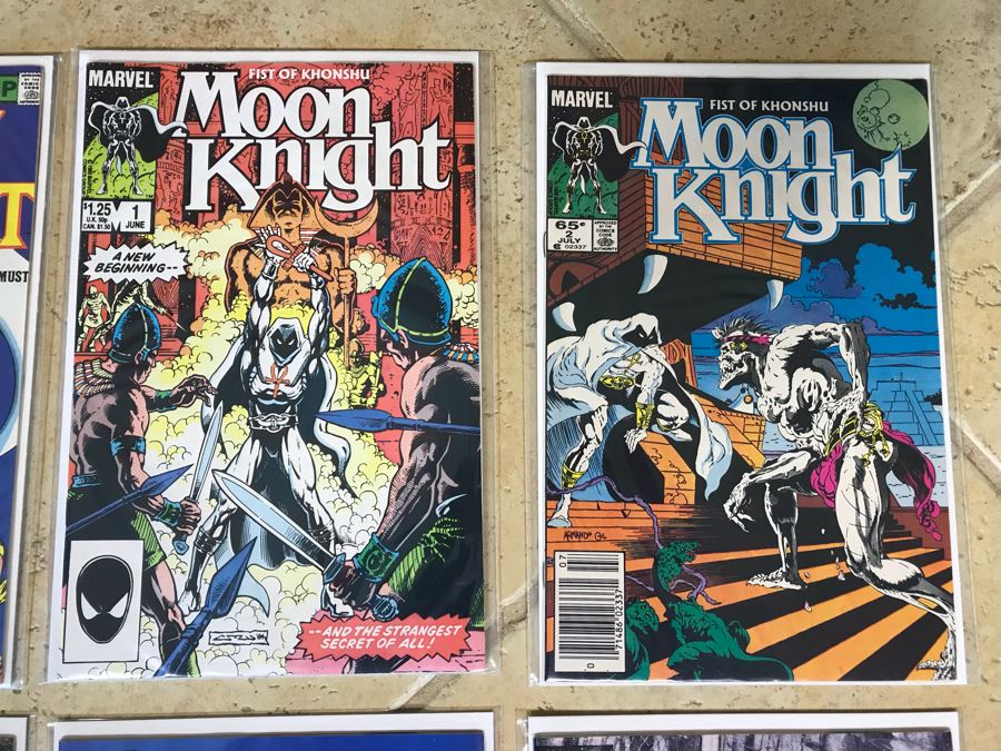 (8) Marvel Comics Moon Knight Comic Books Incl Issue #1 [Photo 3]