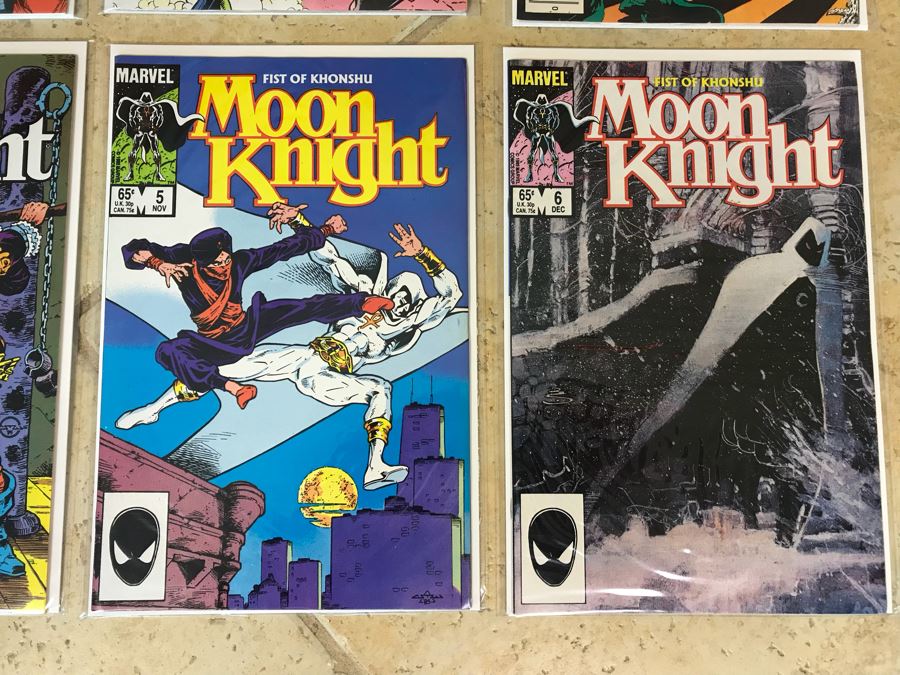 (8) Marvel Comics Moon Knight Comic Books Incl Issue #1 [Photo 5]