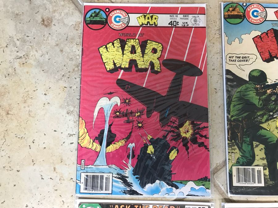 (2) Charlton Comics World At War, (2) DC Comics Sgt Rock, Kamandi [Photo 2]