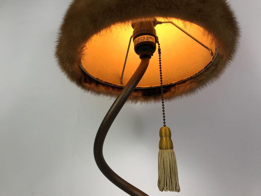 Artisans Metal Table Lamp With Custom Shade [Photo 6]