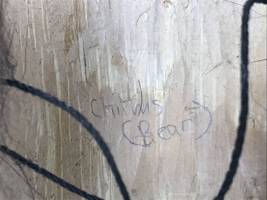 Pacific Northwest Native American Wooden Carved Bear Mask By Jake Gallic Tseshant Nation Vancouver Island Gitksan Paintbrush [Photo 11]