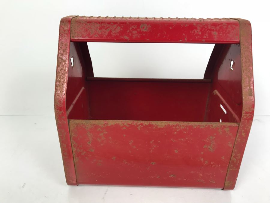 Vintage Red Metal Kid's Toy Shu-Shine-Bank Amsco For Kiddies [Photo 5]