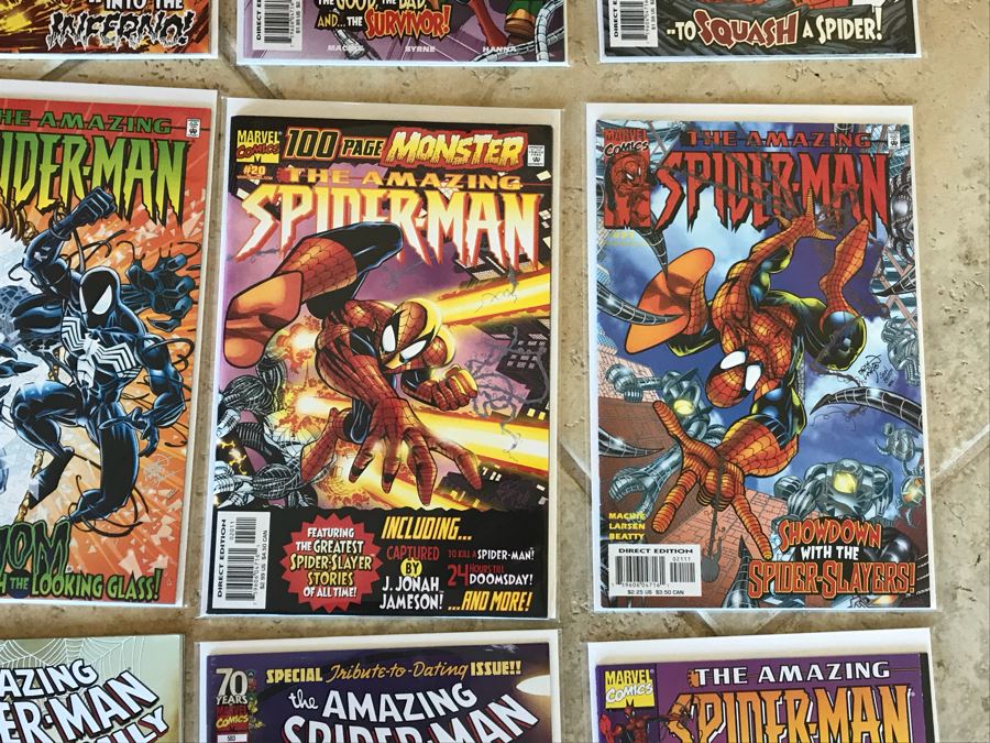 (31) Vintage Marvel Comics Spider-Man Amazing Spider-Man Comic Books [Photo 9]