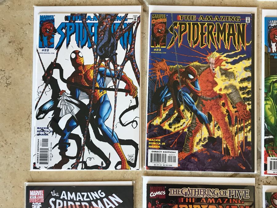 (31) Vintage Marvel Comics Spider-Man Amazing Spider-Man Comic Books [Photo 10]