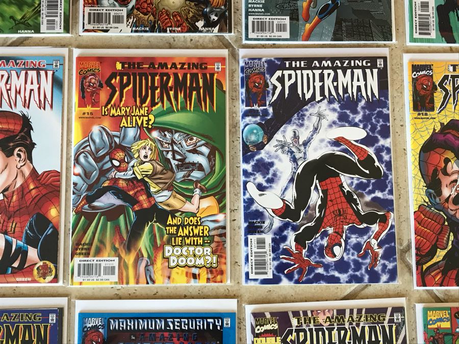 (31) Vintage Marvel Comics Spider-Man Amazing Spider-Man Comic Books [Photo 7]