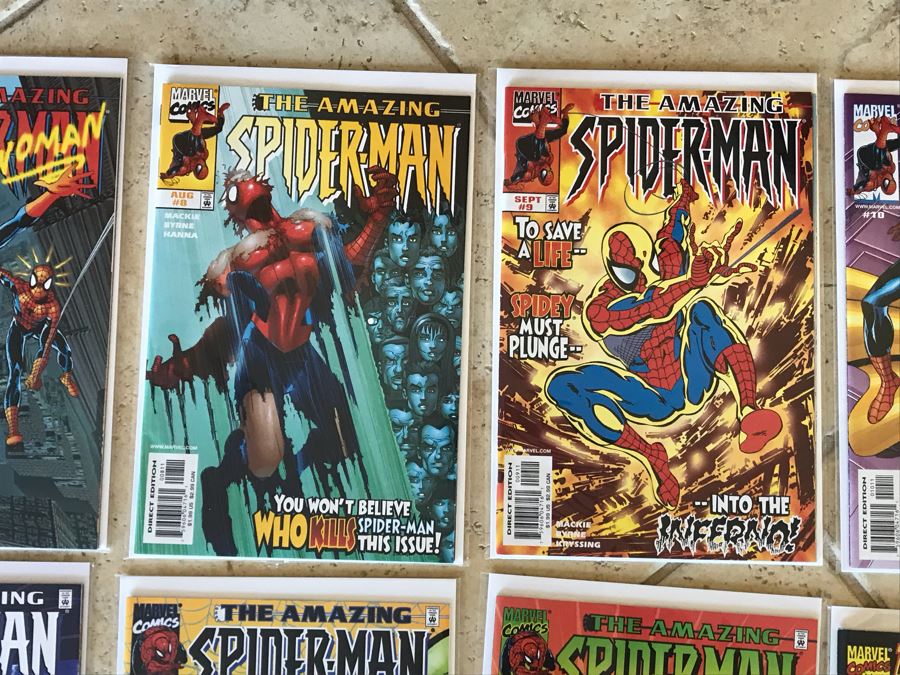 (31) Vintage Marvel Comics Spider-Man Amazing Spider-Man Comic Books [Photo 4]