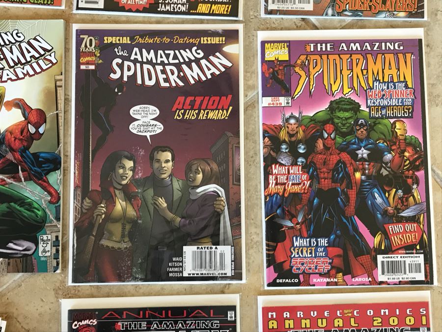 (31) Vintage Marvel Comics Spider-Man Amazing Spider-Man Comic Books [Photo 13]