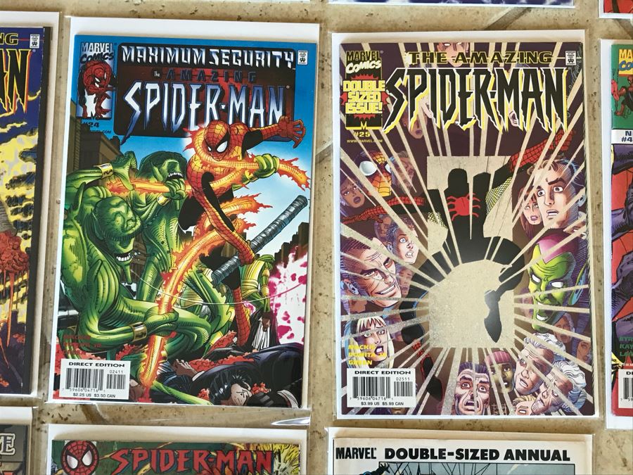 (31) Vintage Marvel Comics Spider-Man Amazing Spider-Man Comic Books [Photo 11]