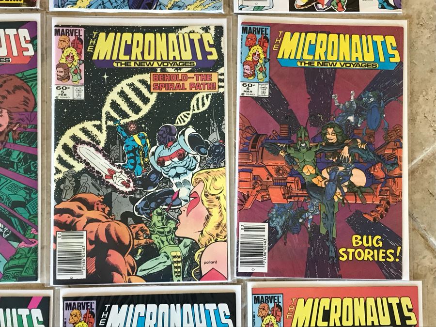 (30) Vintage Marvel Comics The Micronauts Comic Books [Photo 9]