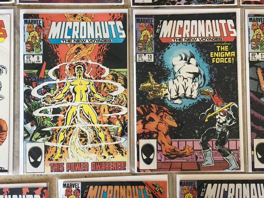 (30) Vintage Marvel Comics The Micronauts Comic Books [Photo 11]
