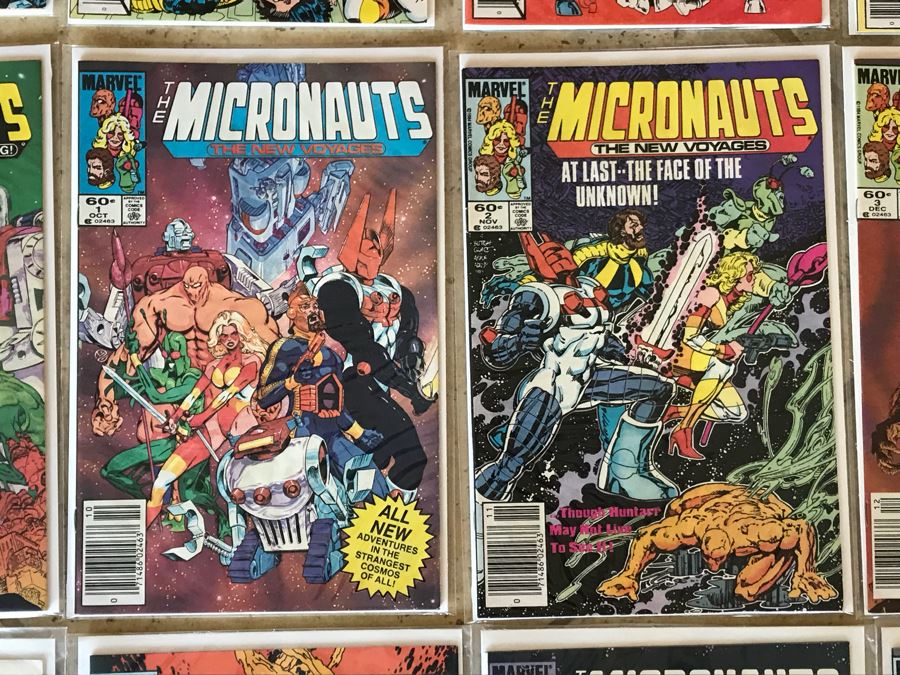 (30) Vintage Marvel Comics The Micronauts Comic Books [Photo 7]