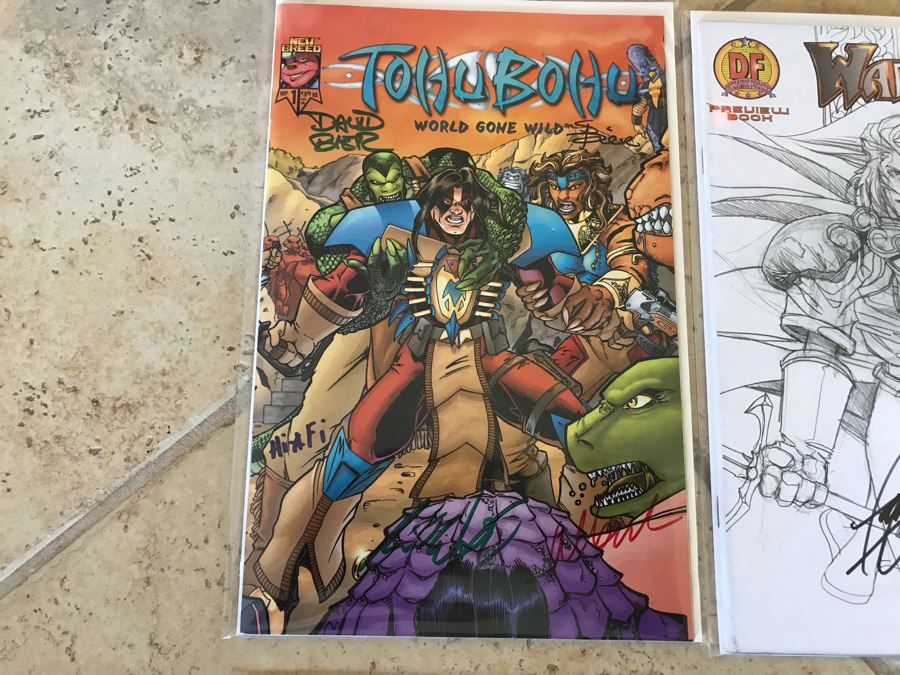 (6) SIGNED Comic Books [Photo 2]