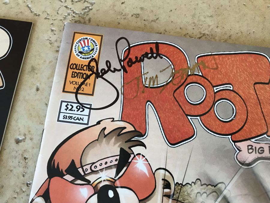 (8) SIGNED Rooter Comic Books [Photo 7]
