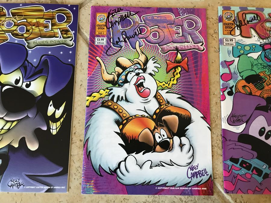 (8) SIGNED Rooter Comic Books [Photo 14]