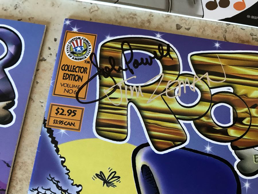 (8) SIGNED Rooter Comic Books [Photo 13]