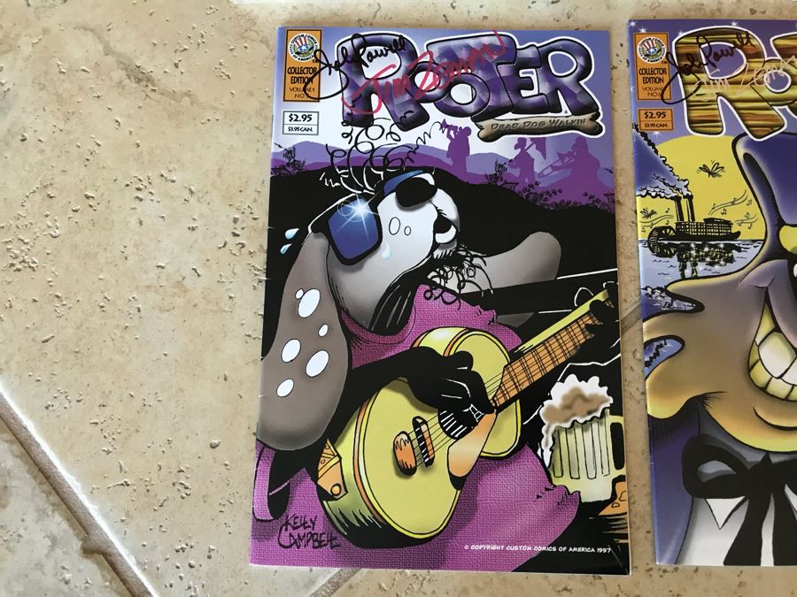 (8) SIGNED Rooter Comic Books [Photo 10]