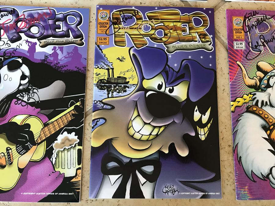 (8) SIGNED Rooter Comic Books [Photo 12]