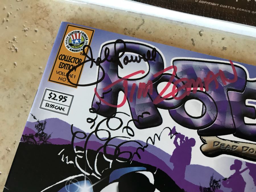 (8) SIGNED Rooter Comic Books [Photo 11]