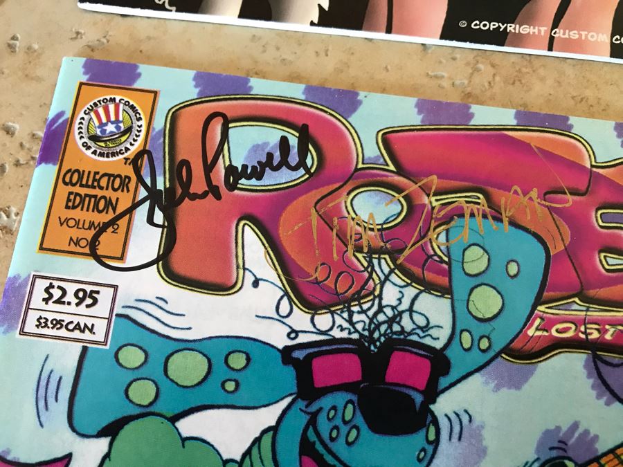 (8) SIGNED Rooter Comic Books [Photo 17]