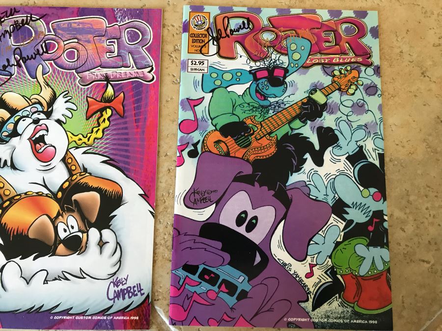 (8) SIGNED Rooter Comic Books [Photo 16]