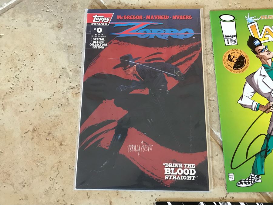 (3) SIGNED Comic Books [Photo 2]