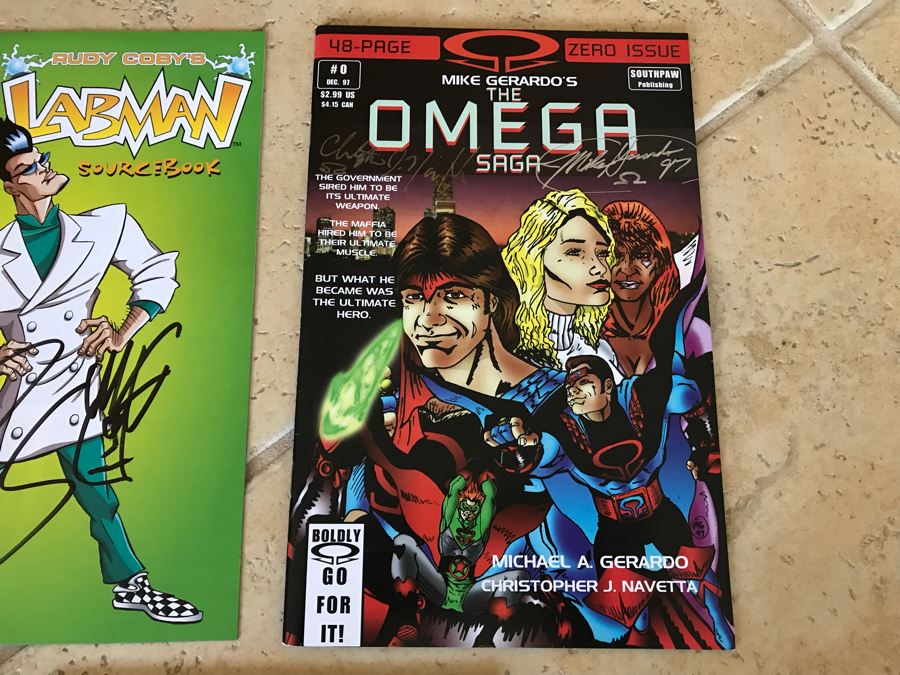 (3) SIGNED Comic Books [Photo 6]