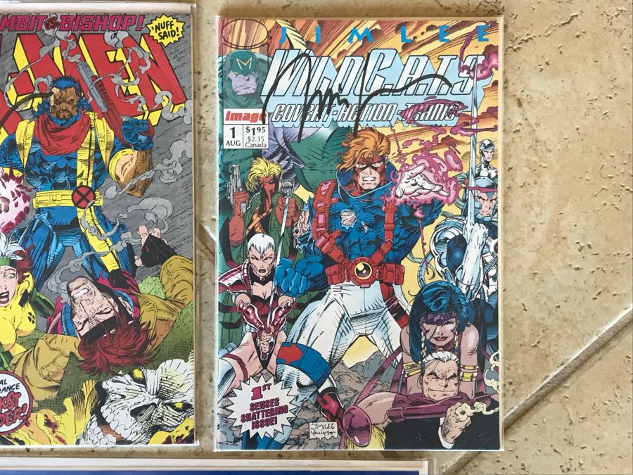 (3) SIGNED Jim Lee Comic Books [Photo 4]