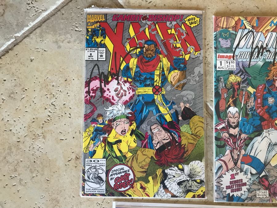 (3) SIGNED Jim Lee Comic Books [Photo 2]
