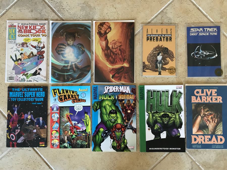 (10) Vintage Comic Books