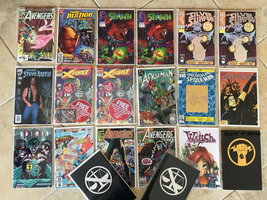 (20) Vintage Comic Books