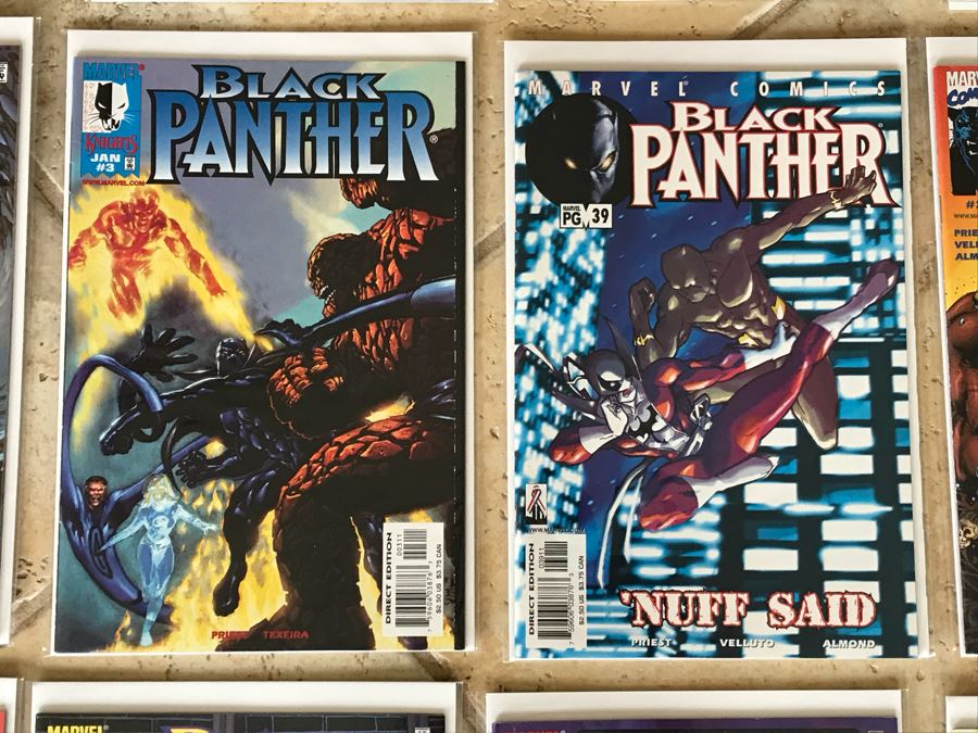 (32) Vintage Marvel Comics Black Panther Comic Books [Photo 8]