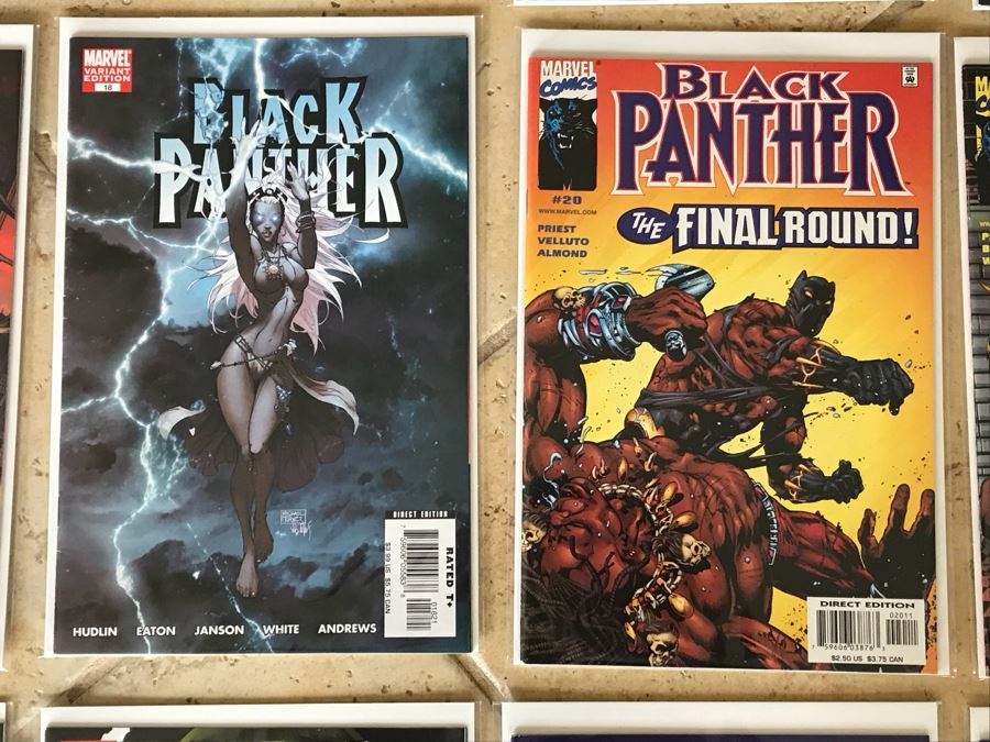 (32) Vintage Marvel Comics Black Panther Comic Books [Photo 11]