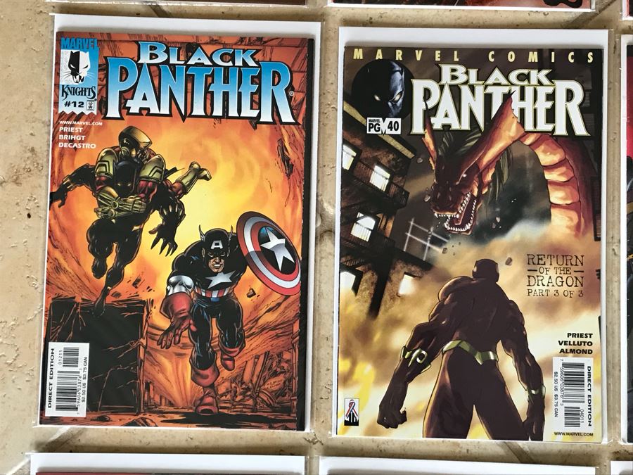 (32) Vintage Marvel Comics Black Panther Comic Books [Photo 6]