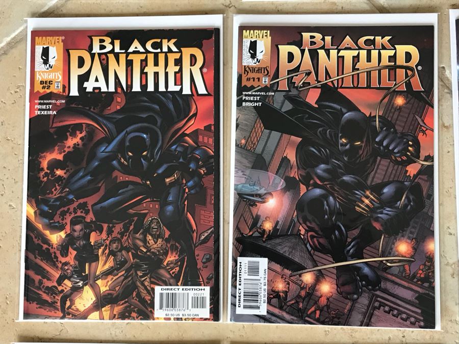 (32) Vintage Marvel Comics Black Panther Comic Books [Photo 10]