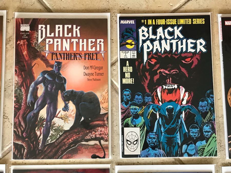 (32) Vintage Marvel Comics Black Panther Comic Books [Photo 3]
