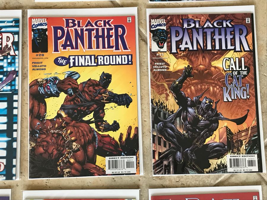 (32) Vintage Marvel Comics Black Panther Comic Books [Photo 9]